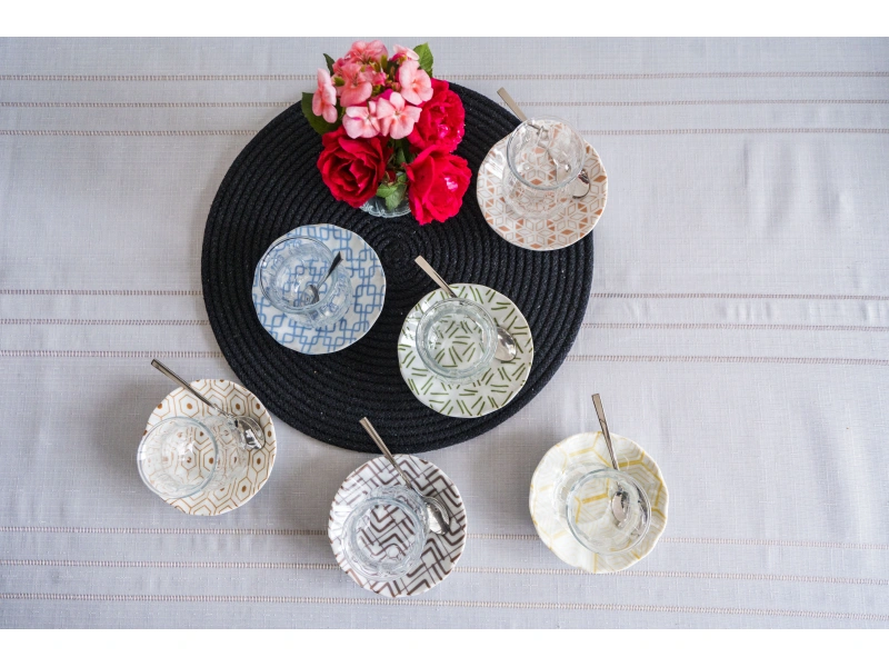 Porland Tamina Çay Tabağı 6 Adet