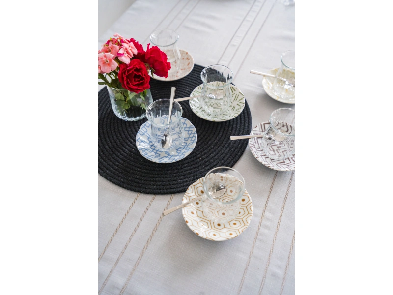 Porland Tamina Çay Tabağı 6 Adet