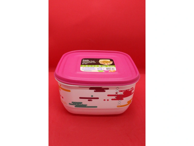 Trendy Kare Saklama Kabı 1.9lt