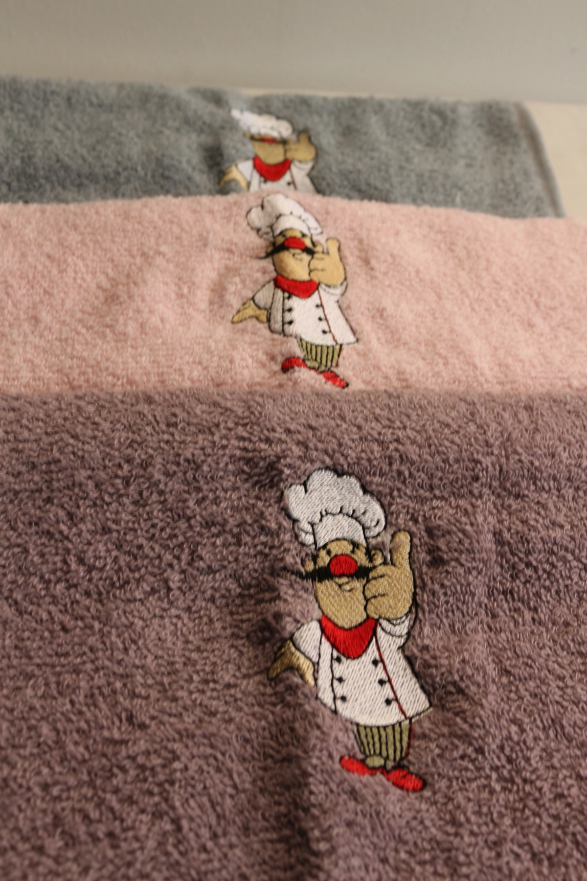 Durul 30X50 Merve Nakışlı 3Lü Havlu