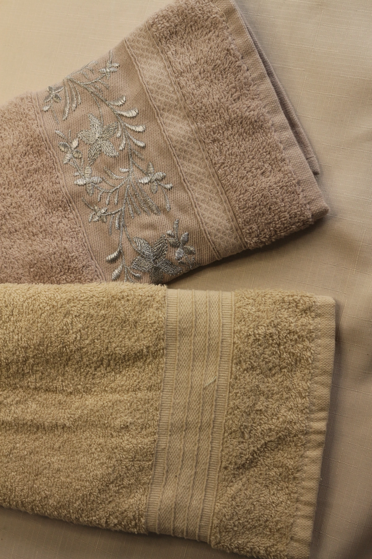 İpekçe Havlu Set 2Li Jakarlı Kumru 50X90