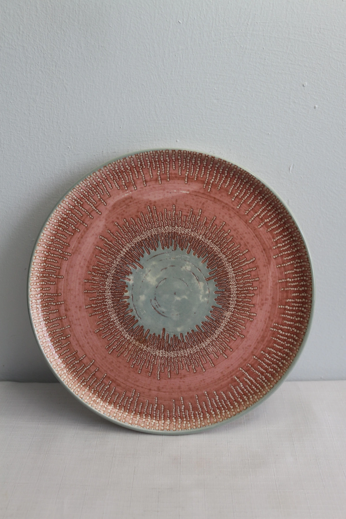 Keramika Ephesus Reaktif Pasta Tabak 21cm