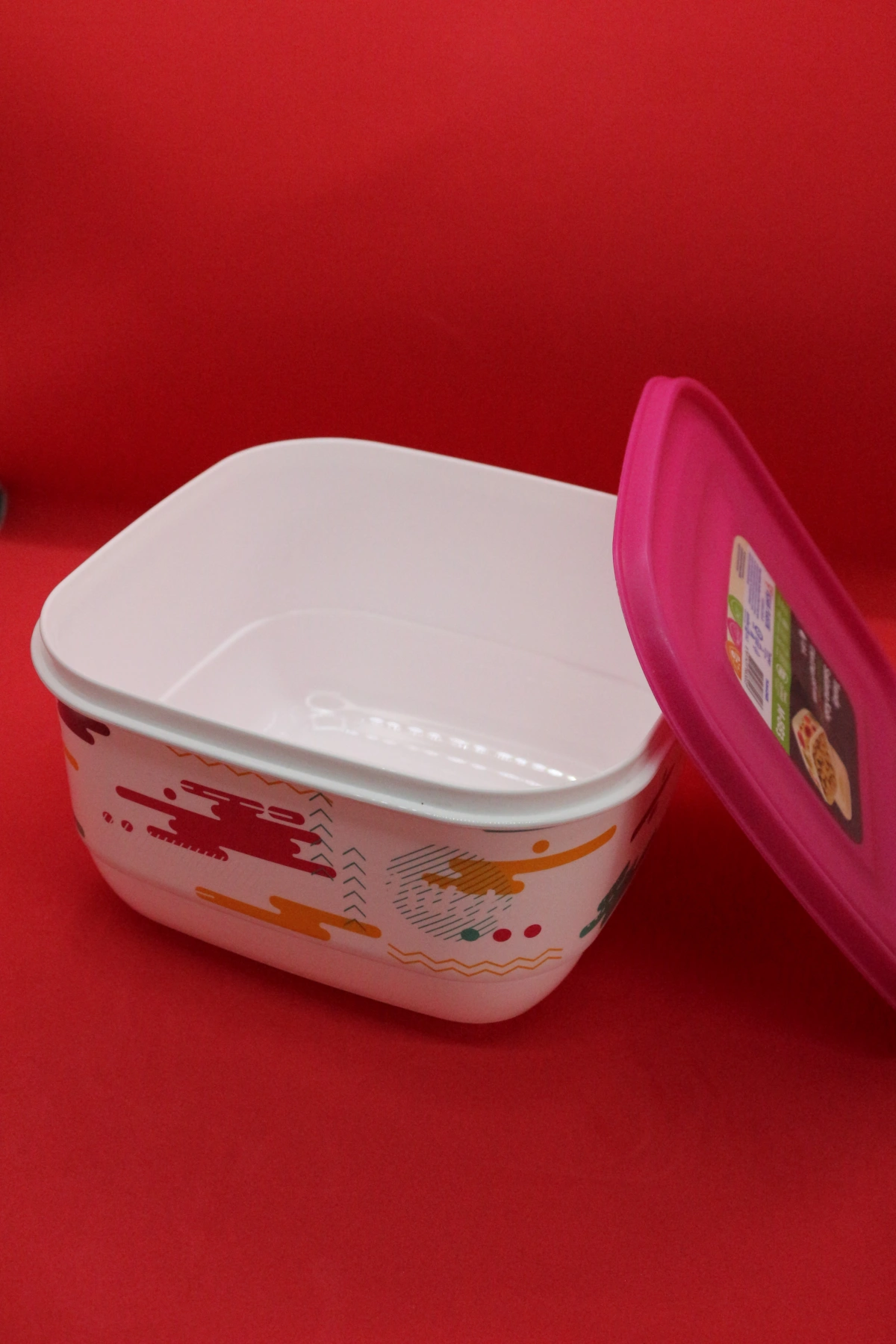 Trendy Kare Saklama Kabı 1.9lt