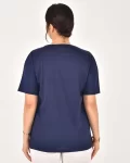 Kadın V Aksesuar Detaylı Basic Tişört