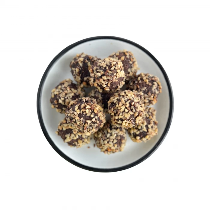 Şekersiz Glütensiz Çikolata Topu (250 Gr)