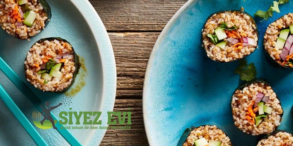 Siyez Bulgurlu Suşi Tarifini Duydunuz mu?