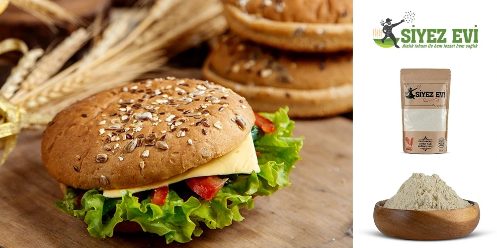 Siyez Unlu Hamburger Ekmeği Tarifi