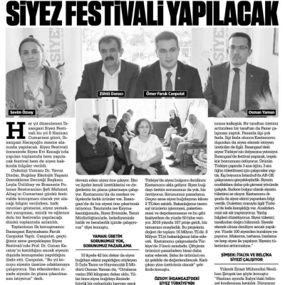 İhsangazide Siyez Festivali
