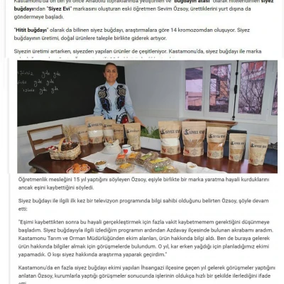 On Bin Yıllık Buğdayla Marka Oluşturdu