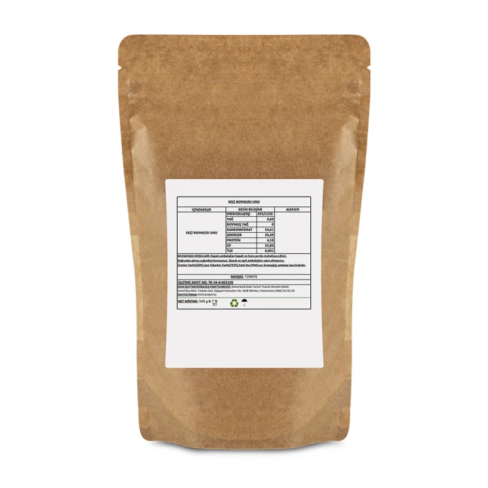 Glütensiz Keçiboynuzu Unu 500 Gr