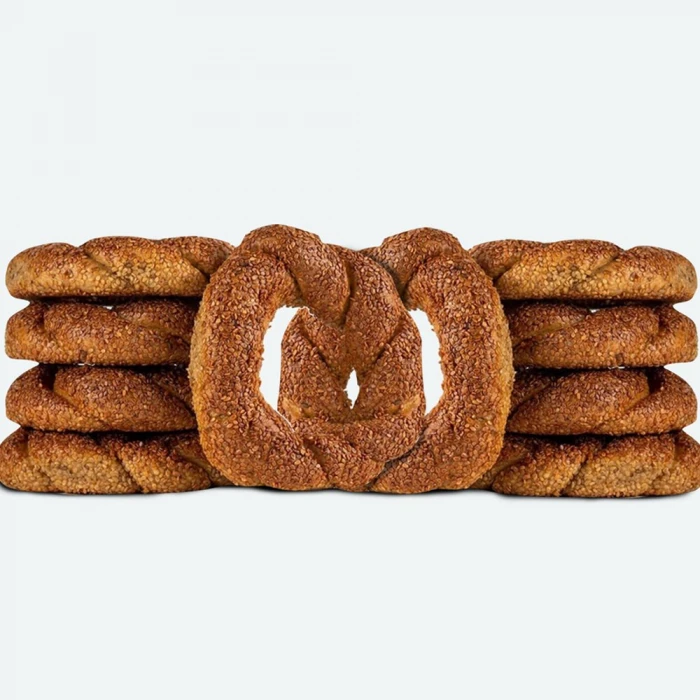 Siyez Unlu Susamlı Simit 10 Adet