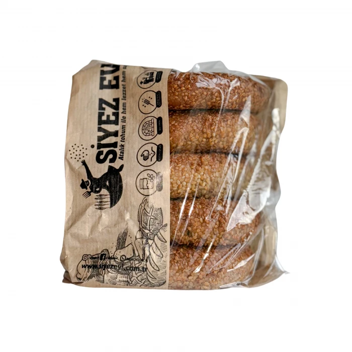 Glütensiz Karabuğday Unlu Susamlı Simit ( 5 Adet )
