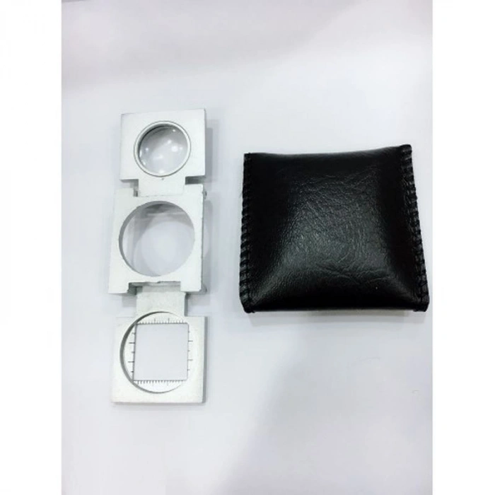 20 Mm Büyüteç Lup Dokumacı Büyüteci Full Çelik Katlanabilir Th9007A