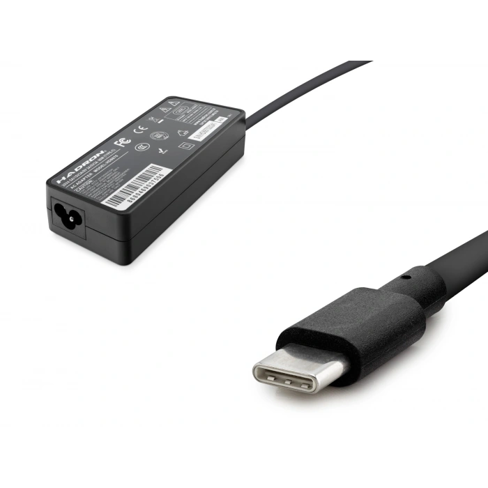 20V 4.5A 90W Laptop Adaptörü - Type-C - Asus Dell Uyumlu - Siyah HD8870
