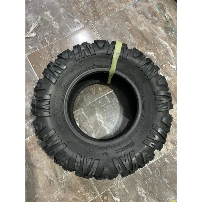 25x10-12 İkinci Kalite 6PR Atv Utv Arka Lastiği