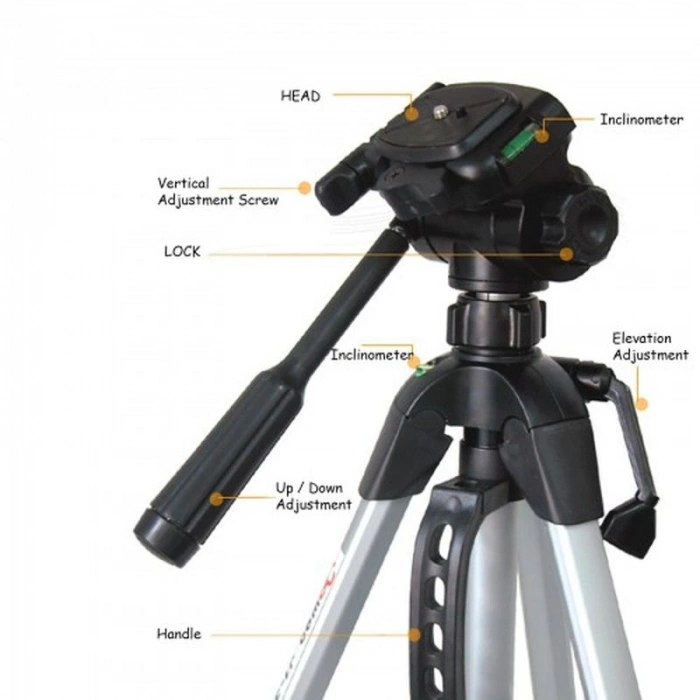 3 Yönlü Profesyonel Süper Kalite 157 CM Tripod