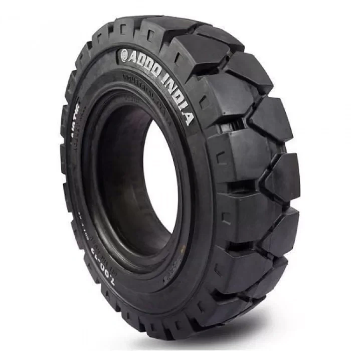 4.00-8 Addo Siyah Sekmansız Dolgu Forklift Lastiği