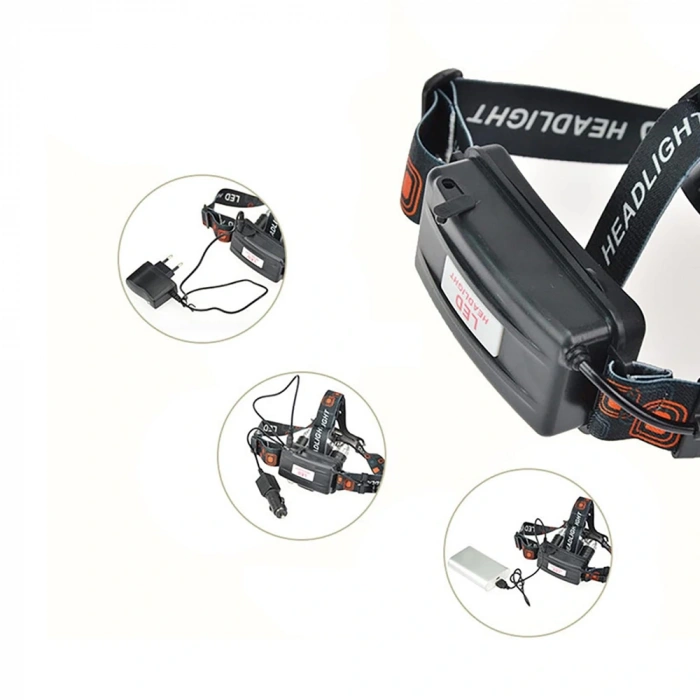 6000 Lümen Şarjlı Kafa Lambası WT-632