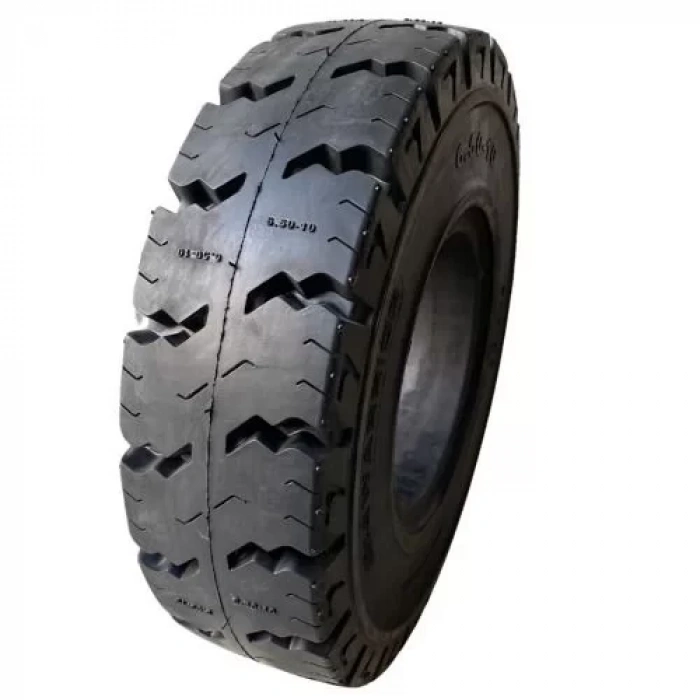 6.50-10 Warrior Siyah Sekmansız Dolgu Forklift Lastiği