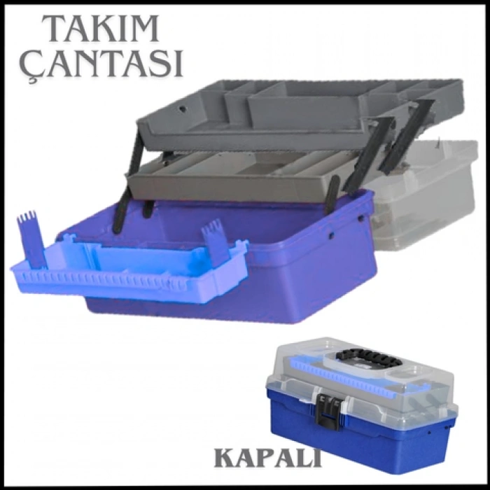 Uyguna-YakalaTakım Çantası  Şeffaf Balıkçı 15-ÇAN.037