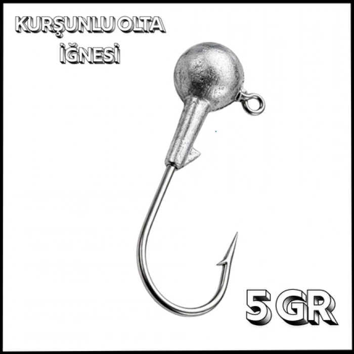 Uyguna-Yakala Gümüş - 5 gr - Zoka - Kurşunlu Olta İğnesi -LA.294