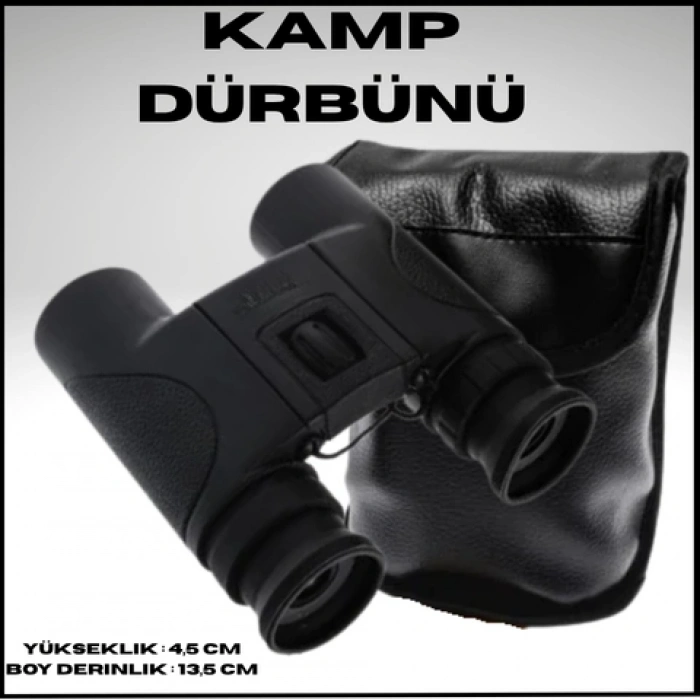 Dynasty12X26 Kauçuk Kaplamalı Kamp Dürbünü Yeşil Camlı