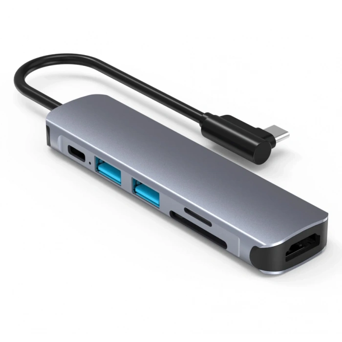 Airsky Hc74Cl 6 İn 1 Hdmı Çevirici L Tipi