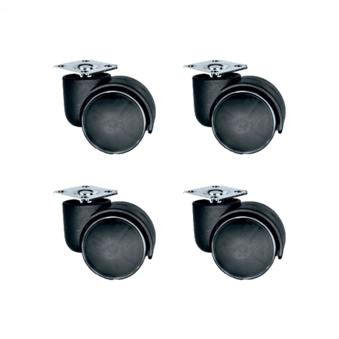 Bürosit Plastik Tablalı Teker - 50MM HKS151 - 4 Adet