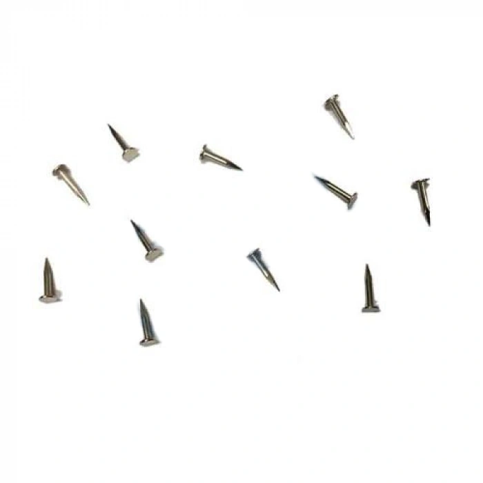 Klips, Menteşe, Ayağı Çivisi 7mm Çelik - Nikel 100gr