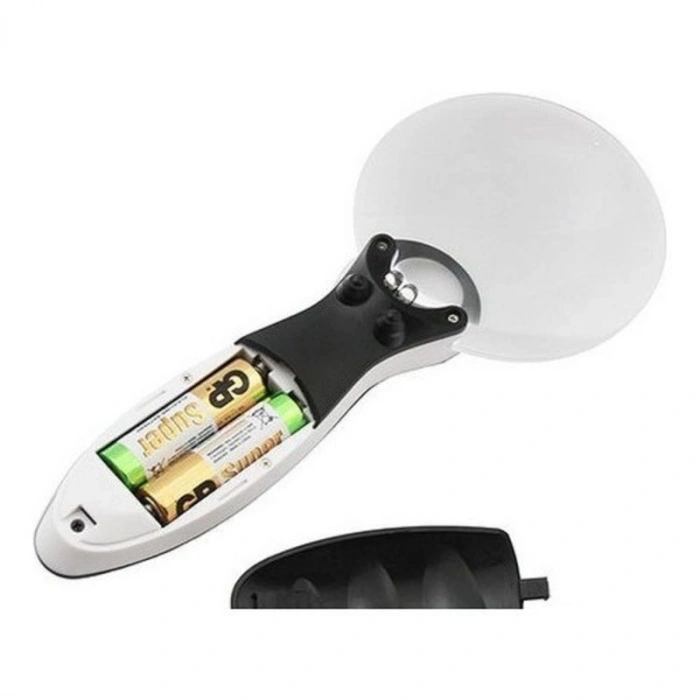 Kontrolü Için 10X 20X 2 Led Işıklı El Büyüteç