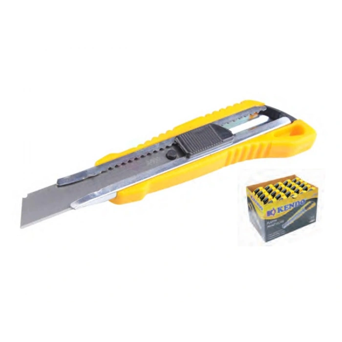 Plastik Maket Bıçağı - Falçata - Kilitli