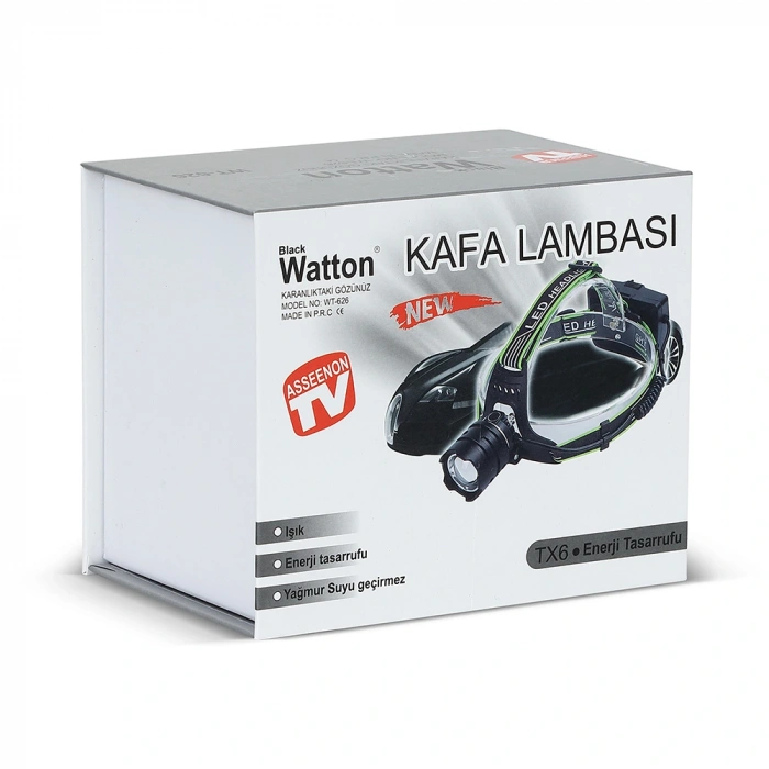TX6 Led Şarjlı Kafa Lambası WT-626