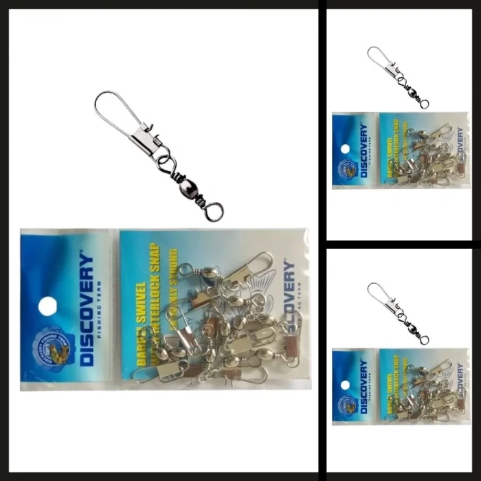 Uyguna-Yakala 10 Adet No:8 Dft Klipsli Fırdöndü Nikel-DÖN.149