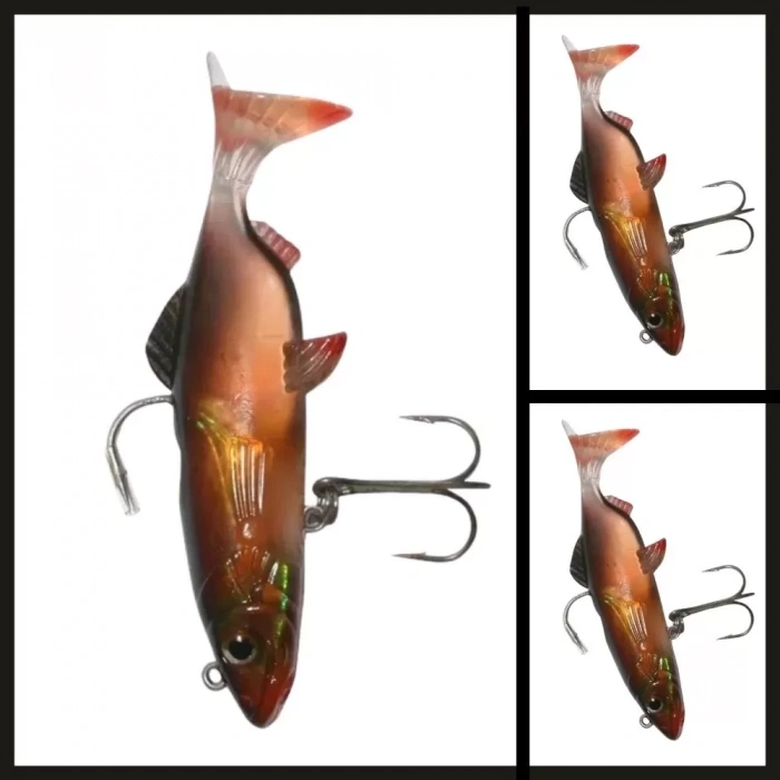 Uyguna-Yakala 10 CmSpring D15 6664  Silikon Balık-YEM.245