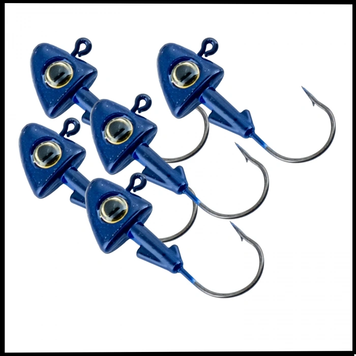 Uyguna-Yakala 10 gr -Mavi  -Kurşunlu  Olta İğnesi Zoka -5 Adet ALA.268