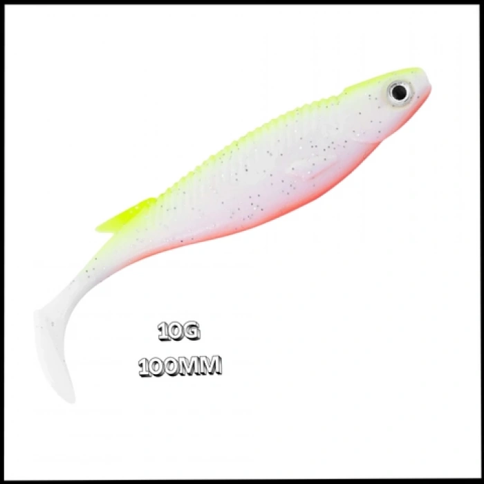 Uyguna-Yakala  10g 100mm  Silikon Balık -UV Boyalı -H-1061-20