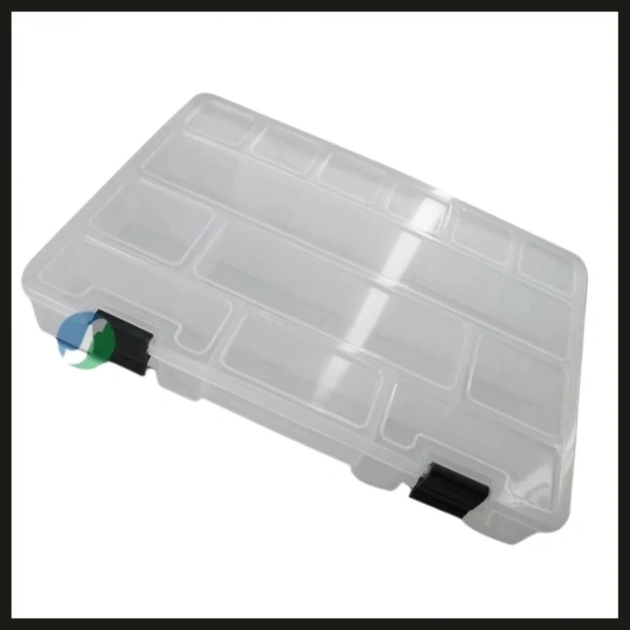 Uyguna-Yakala (275x195x45mm) Şeffaf Organize Kutu-ÇAN.039