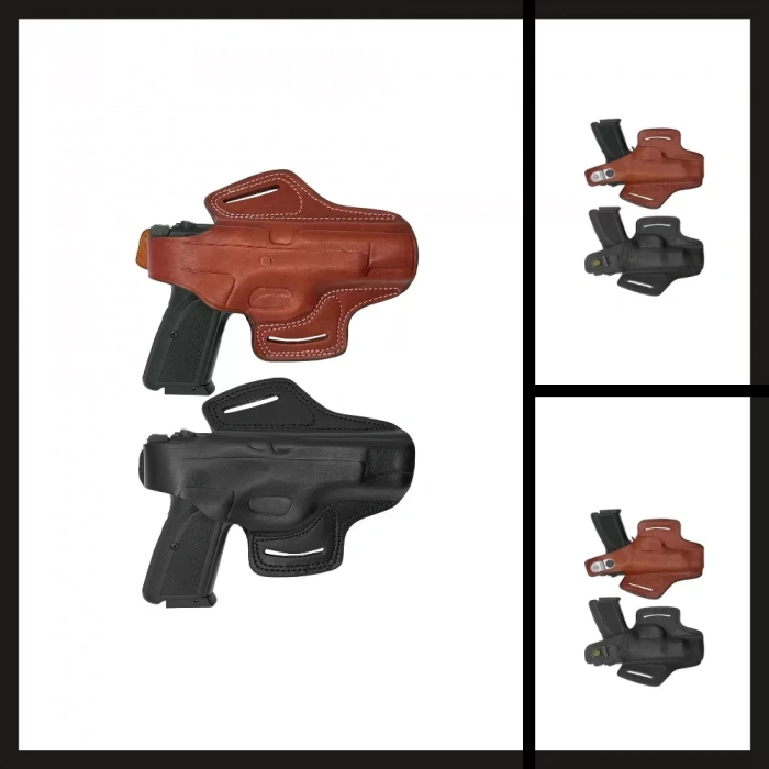 Uyguna-Yakala 12+1 Beretta Kelebek Belt Tabanca Kılıfı-VAK.425