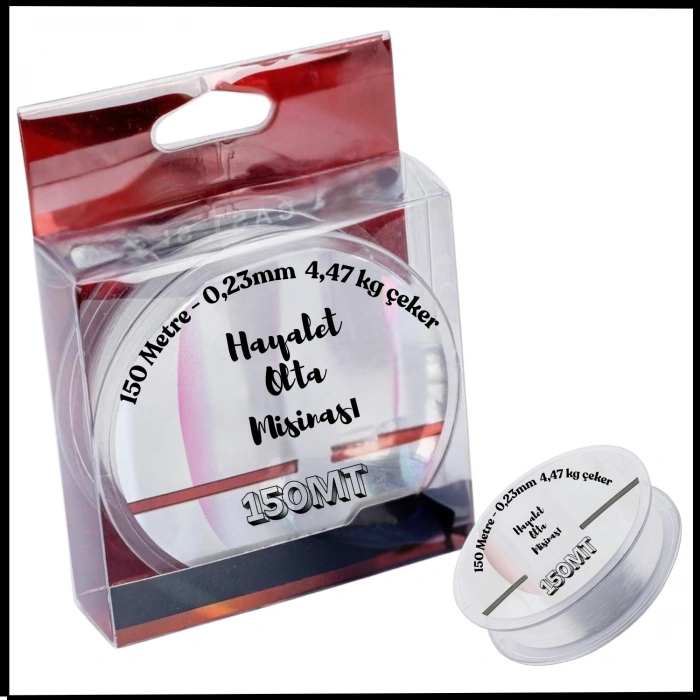 Uyguna-Yakala 150 Metre - 0,23mm  Hayalet Olta Misinası - INA.077