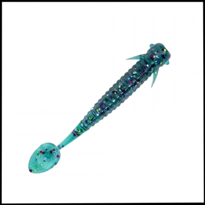 Uyguna-Yakala 1g 50mm-Mavi-Silikon Sahte Kurt - Karides Kokulu-1015-BLU