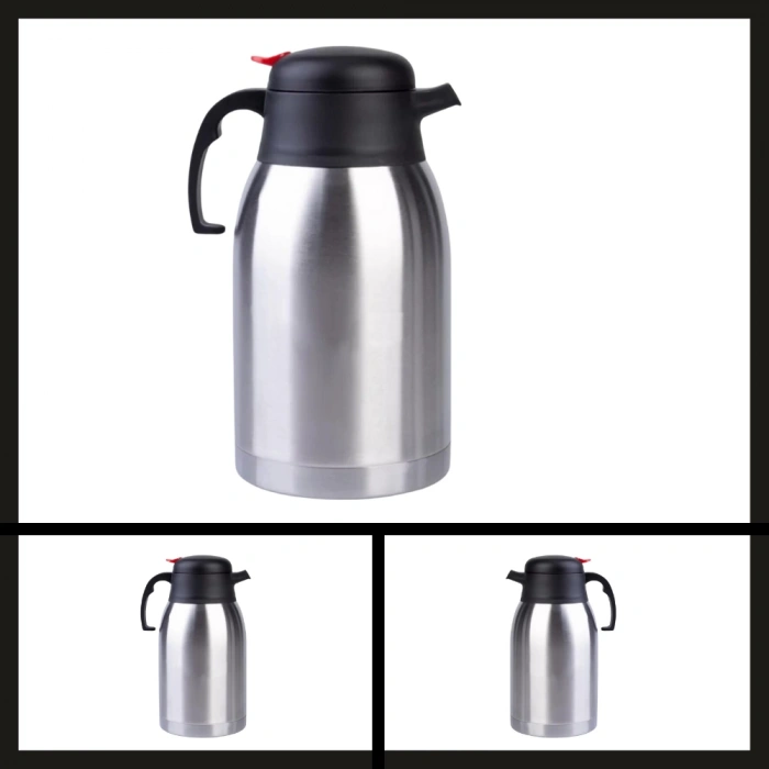 Uyguna-Yakala (ss20Q)2 Lt Çift Kat Çelik Termos-ERM.116