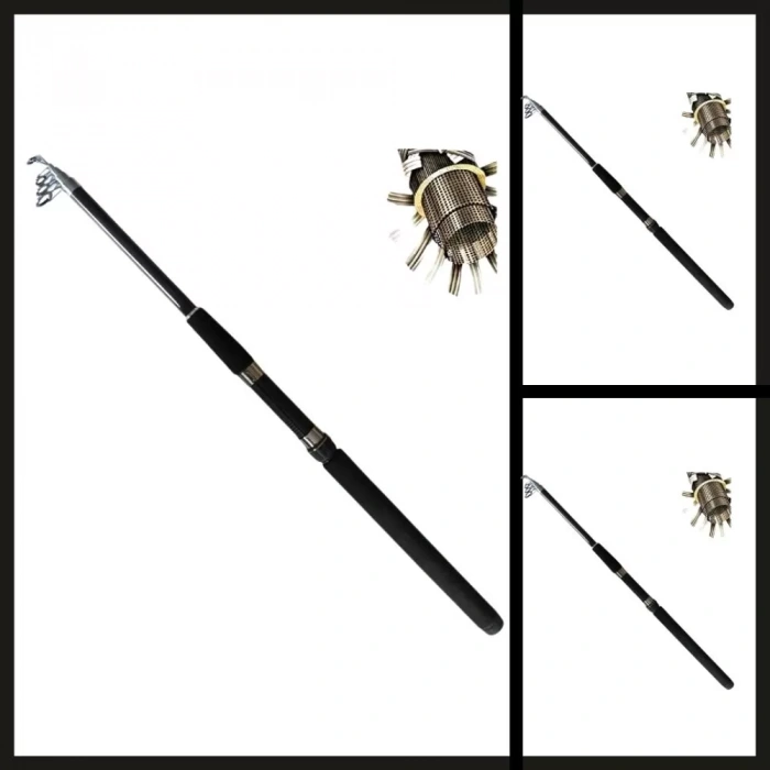 Uyguna-Yakala 2.40 Mt 5-25 Atar Teleskopik Carbon Kamış-KMŞ.457