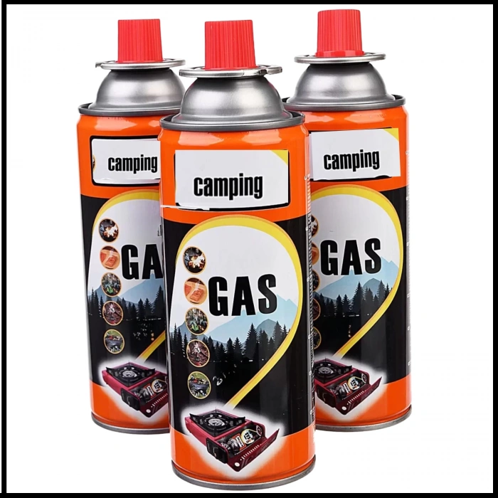 Uyguna-Yakala 3 Adet Kamp Ocak Gazı Valfli Kartuş 227gr- KYKT.199