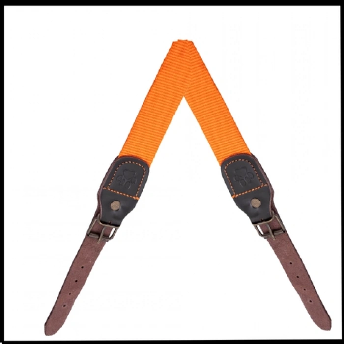 Uyguna-Yakala 3 cm Kolon - Turuncu Tüfek Askı Kayışı -38044-T