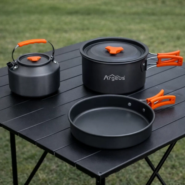 Uyguna-Yakala Kamp 3lü Tencere Seti - MLZ.423