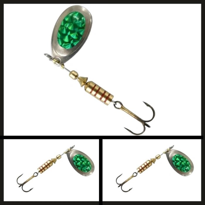 Uyguna-Yakala Gümüş/yeşil No:3 30183 Ilba Tondo Alpha-KAŞ.241