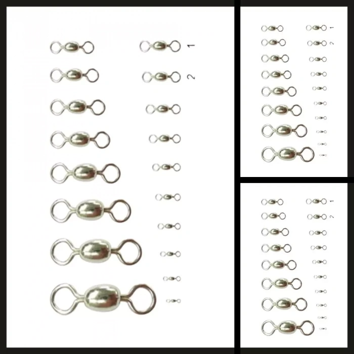 Uyguna-Yakala 4 Adet No:6/0 Ty-10001 Çelik Bilyeli Fırdöndü-DÖN.132