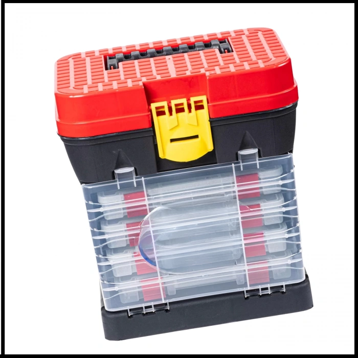 Uyguna-Yakala 4 Çekmeceli Tabureli Balıkçı Takım Çantası-ZM.017