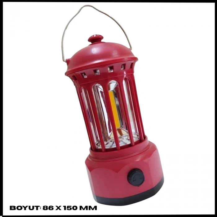 Uyguna-Yakala 400 Lümen - Kırmızı Kamp Lambası -NER.472