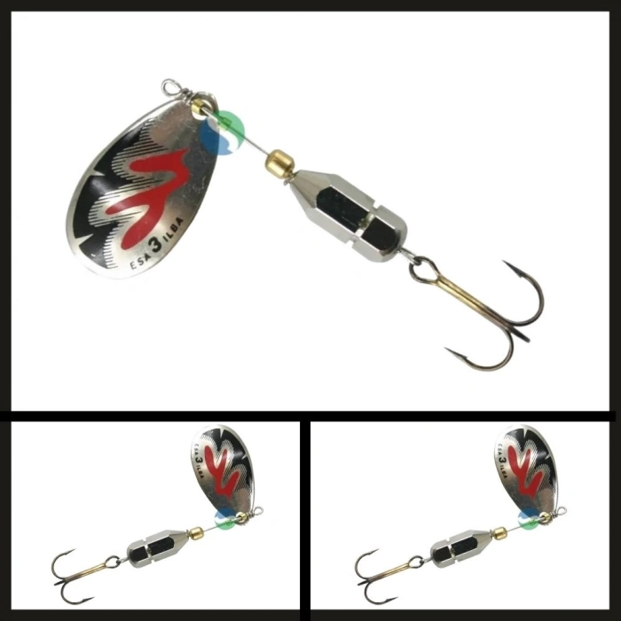 Uyguna-Yakala Gümüş/kırmızı-siyah No:2 42142 Ilba Esa-KAŞ.183